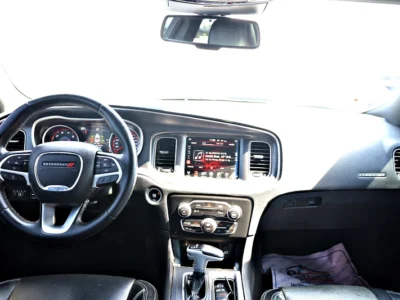 2017 Dodge Charger SXT MID 6 Cylinders Engine GCC Specs Black Sedan