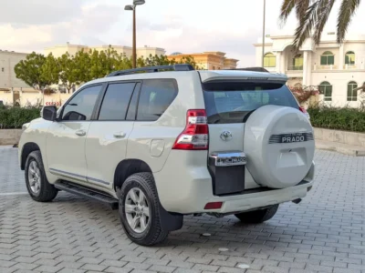 2015 Toyota Prado VXR FULL OPTION V6 Engine 4.0L GCC White Beige