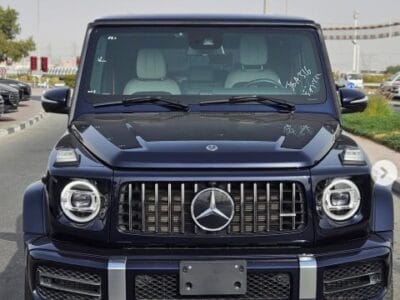 2022 MERCEDES-BENZ G63 FULL OPTION CHASSIS GUARANTEE Blue
