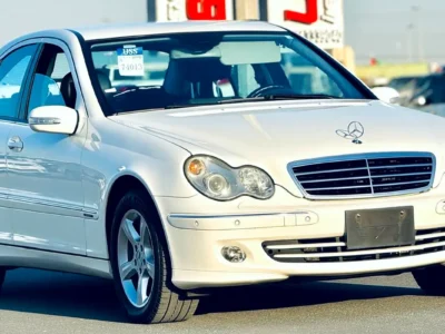 2006 Mercedes-Benz C-Class C280 V6 SUPER CLEAN CAR White Black