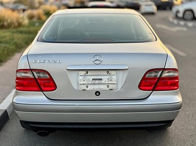 1999 Mercedes-Benz CLK 320 3.2 liters 6 Cylinders Engine Silver Grey