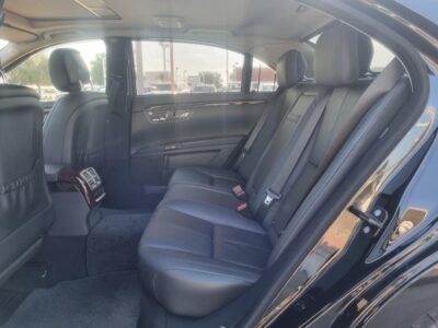 2007 Mercedes-Benz S 550 5.5 Liters 8 Cylinders BLACK