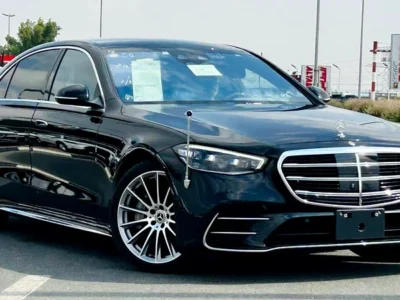 2022 Mercedes-Benz S-Class S 580 8 Cylinders Engine Black Sedan
