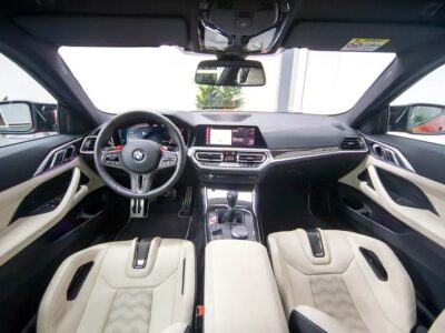 2022 BMW M4 Competition Manual transmission Orange White