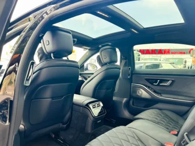 2022 Mercedes-Benz S-Class S 580 8 Cylinders Engine Black Sedan