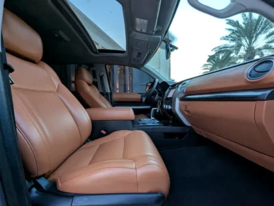 2015 Toyota Tundra Crewmax Limited 8 Cylinders Engine Grey Brown