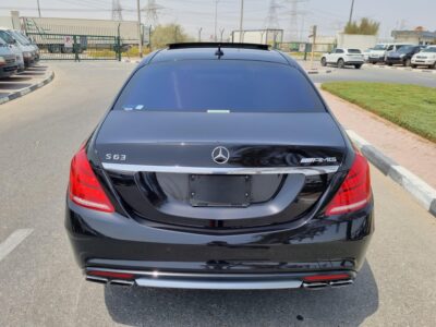 MERCEDES-Benz S 500 4.7L twin-turbocharged V8 Engine Black 2014