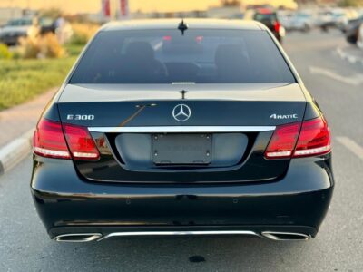 MERCEDES-BENZ E 300 2.0L Inline-4 Turbo Engine BLACK 2015