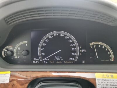 2007 Mercedes-Benz S 550 5.5 Liters 8 Cylinders V8 Engine BLACK