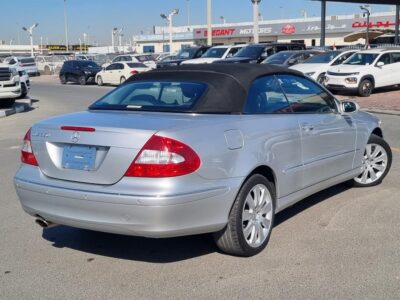 2006 Mercedes-Benz CLK 350 3.5-liter V6 Engine Silver Black