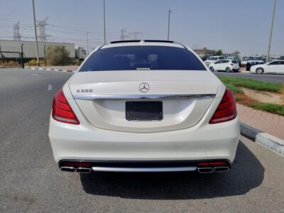 MERCEDES-Benz S 500 4.7L twin-turbocharged V8 Engine WHITE 2014