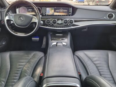 MERCEDES-Benz S 500 4.7L twin-turbocharged V8 Engine WHITE 2014