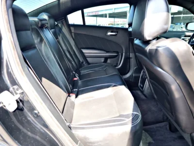 2017 Dodge Charger SXT MID 6 Cylinders Engine GCC Specs Black Sedan