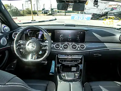 2021 Mercedes-Benz E-Class AMG E 63 S 8 Cylinder Auction Grade 4.5 Black