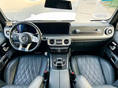 2021 Mercedes-Benz G-Class G 63 AMG Neat and Clean Car White Black