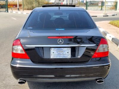 2008 Mercedes-Benz E-Class E 350 6 Cylinder Engine Black