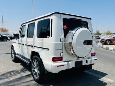 2019 MERCEDES BENZ G 63 AMG 4.0L V8 Biturbo Engine White Black