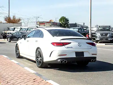 2019 Mercedes-Benz CLS-Class CLS 53 AMG 6 Cylinders Engine White Beige