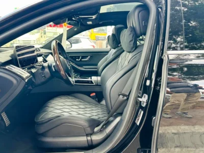 2022 Mercedes-Benz S-Class S 580 8 Cylinders Engine Black Sedan