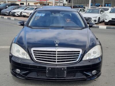 2007 Mercedes-Benz S 550 5.5 Liters 8 Cylinders V8 Engine BLACK