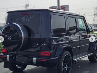 2022 MERCEDES-BENZ G63 FULL OPTION CHASSIS GUARANTEE Blue