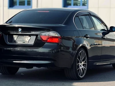 2007 BMW 3-Series 323i 6 Cylinders Engine Black Beige Sedan