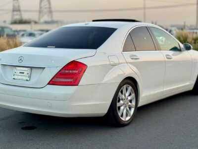 2006 Mercedes-Benz S 350 3.5-liter V6 Engine White Black