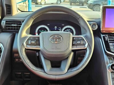 2025 Toyota Land Cruiser VXR 3.5L PETROL Aero Body Kit Black