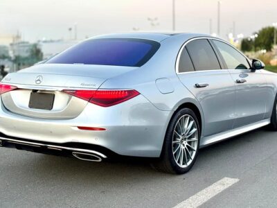 2021 Mercedes-Benz S-Class S 500 V6 S-Class S 500 Silver Black