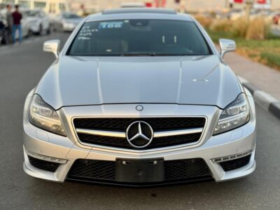 2012 Mercedes-Benz CLS 63 AMG 5.5-liter twin-turbocharged V8 Engine Silver