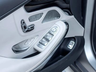 2015 Mercedes-Benz S-Class S 63 4Matic 8 Cylinders Engine Silver White