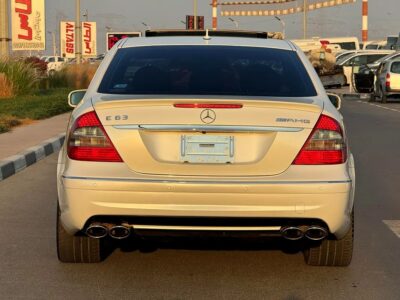 2008 Mercedes-Benz E-Class E 63 AMG Excellent Condition White Black