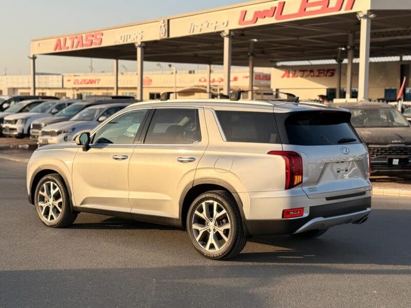 2022 HYUNDAI Palisade SEL 3.8 L V6 Engine Silver White SUV FWD Full Option
