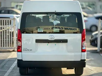 2026 Toyota Hiace 2.8L 4 Cylinder Diesel Manual White Black GCC Specs