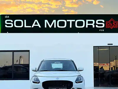 2026 Suzuki Swift GLX 1.2L CVT AT 3 Cylinders Engine White Black Hatchback