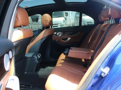 2019 Mercedes-Benz C-Class C300 Luxury 4 Cylinders Engine Blue Tan Sedan