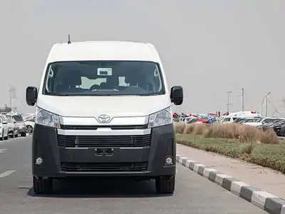 2026 Toyota Hiace High Roof 13S 3.5L AT GCC Spec White Grey