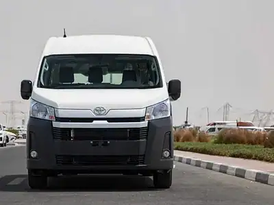 2026 Toyota Hiace High Roof Cargo 3.5L GCC Specs White Grey