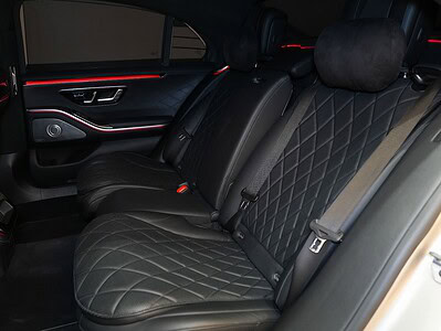 2021 Mercedes-Benz S 580 4Maticc 4.0-liter V8 Engine Grey Black AWD