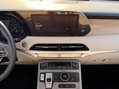 2022 HYUNDAI Palisade SEL 3.8 L V6 Engine Silver White SUV FWD Full Option