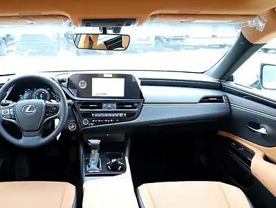 2025 Lexus ES-Series 2.5L SEDAN Other Hybrid 4 Cylinder Engine White Tan