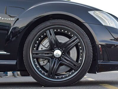 2008 Mercedes-Benz S63L AMG 6.2L Naturally aspirated 6.2-liter V8 Black Sedan