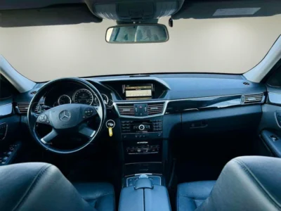 2010 Mercedes-Benz E-Class E 350 6 Cylinders Engine Silver Black Sedan