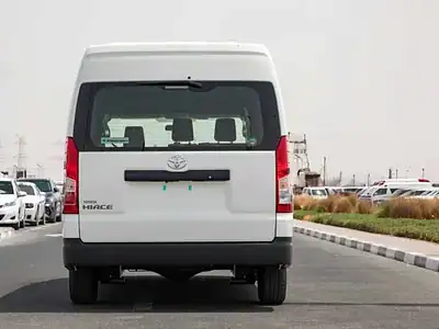 2026 Toyota Hiace High Roof Cargo 3.5L GCC Specs White Grey
