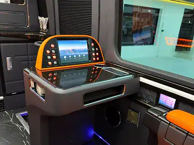 2025 Toyota Coaster Other 6 Cylinders Engine Black Orange Van MT GCC Specs