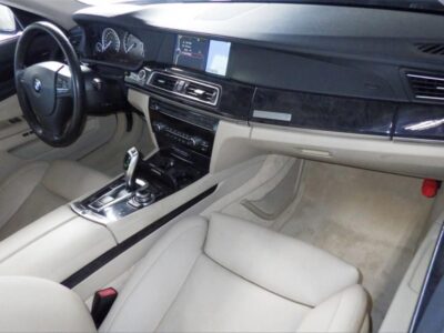 2010 BMW ActiveHybrid 7 twin-turbo V8 Engine Petrol Black Beige Sedan