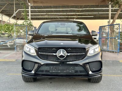 2017 Mercedes-Benz GLE 43 AMG 3.0L V6 DOHC 24V Biturbo Black White SUV