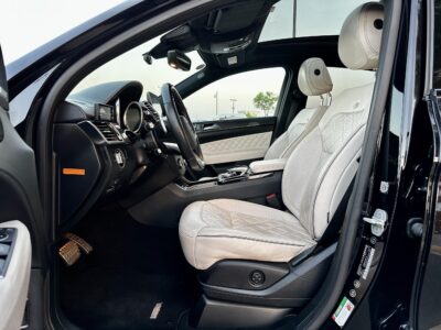 2017 Mercedes-Benz GLE 43 AMG 3.0L V6 DOHC 24V Biturbo Black White SUV