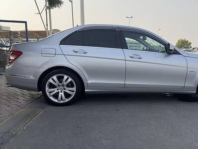 2008 Mercedes-Benz C250 6 Cylinders Engine Petrol Silver Black Sedan