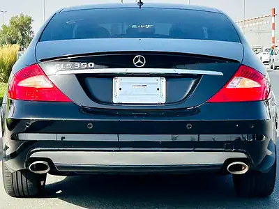 2008 Mercedes-Benz CLS-Class CLS 350 6 Cylinders Engine Black Sedan